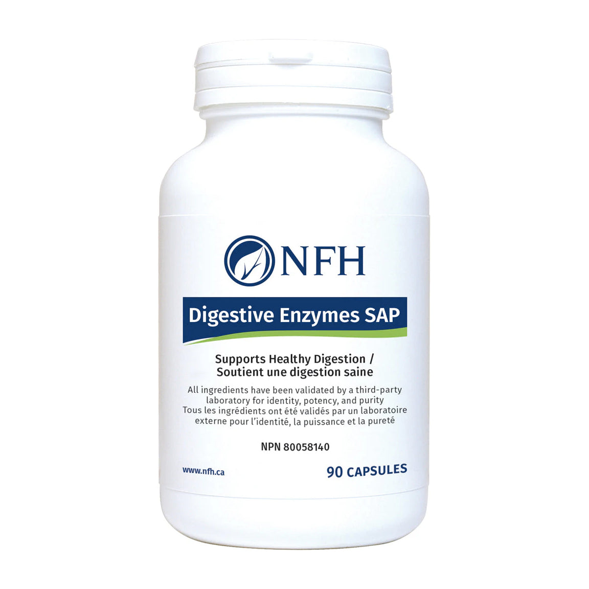 Digestive Enzymes SAP - NFH - 90 capsules